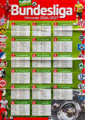 Bundeliga spielplan saison - bundeliga,