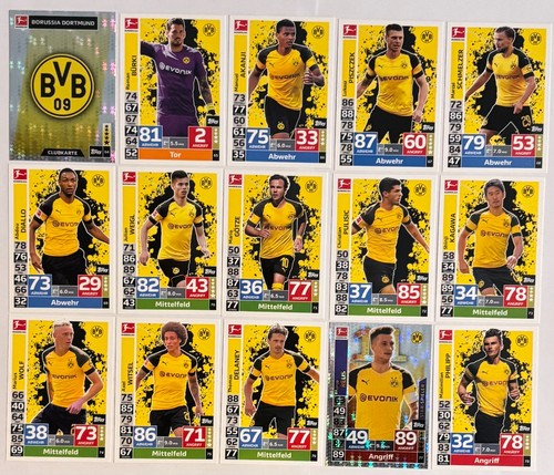 Bvb teamset lot match attax - lot,